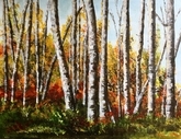Birches in the Sun